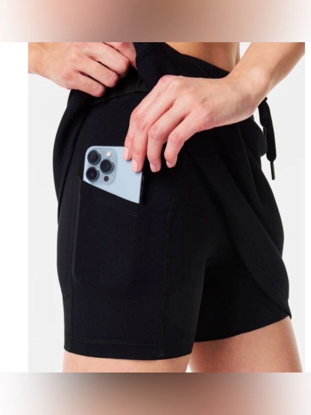 Spanx air essentials skort black size XL NWT - Picture 3 of 10